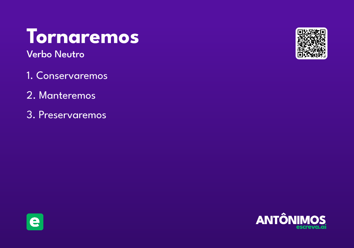tornaremos