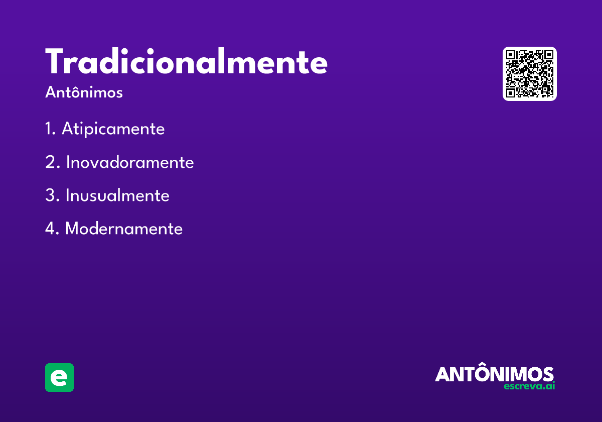 tradicionalmente
