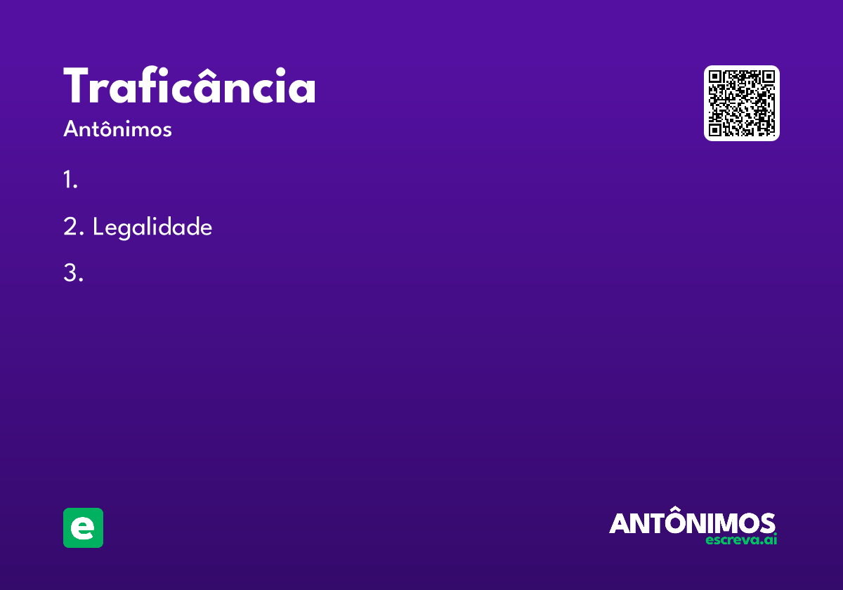 traficância