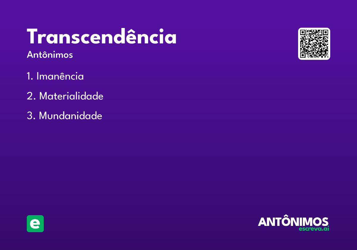 transcendência