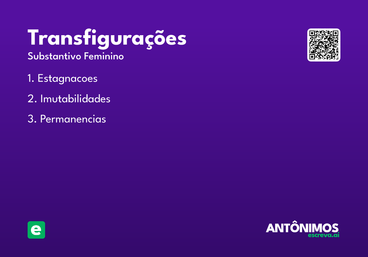 transfigurações