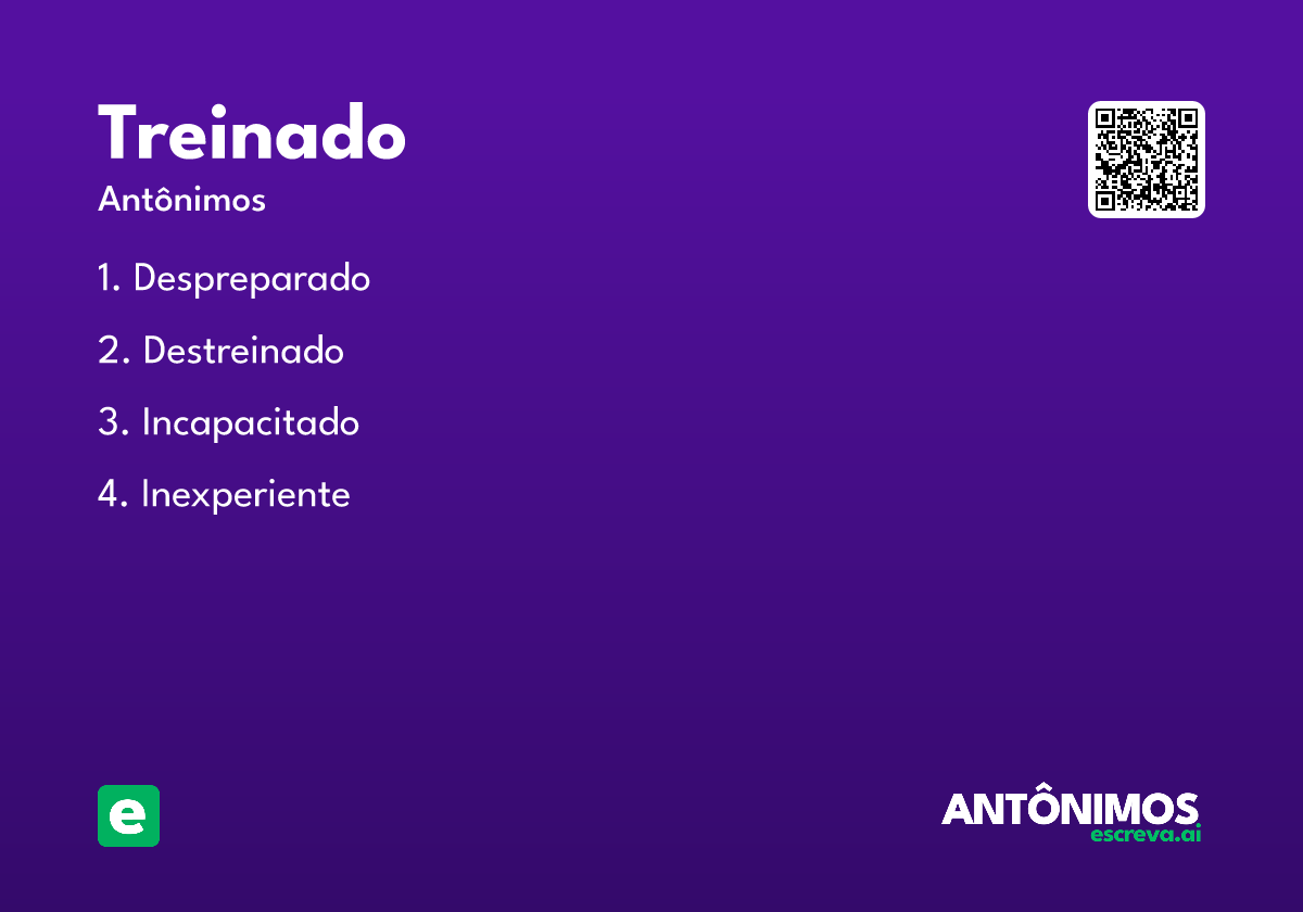 treinado