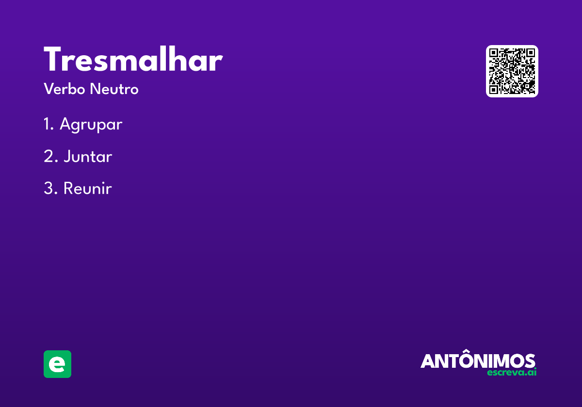 tresmalhar