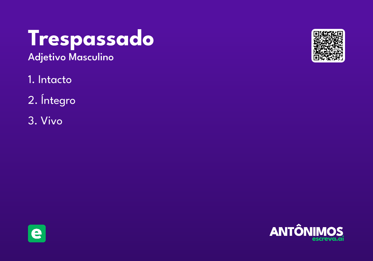 trespassado