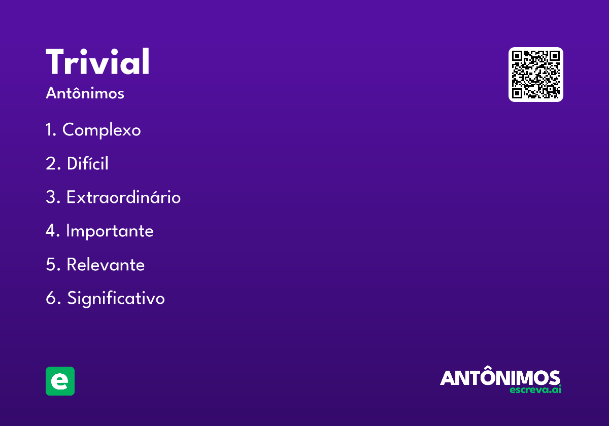 trivial