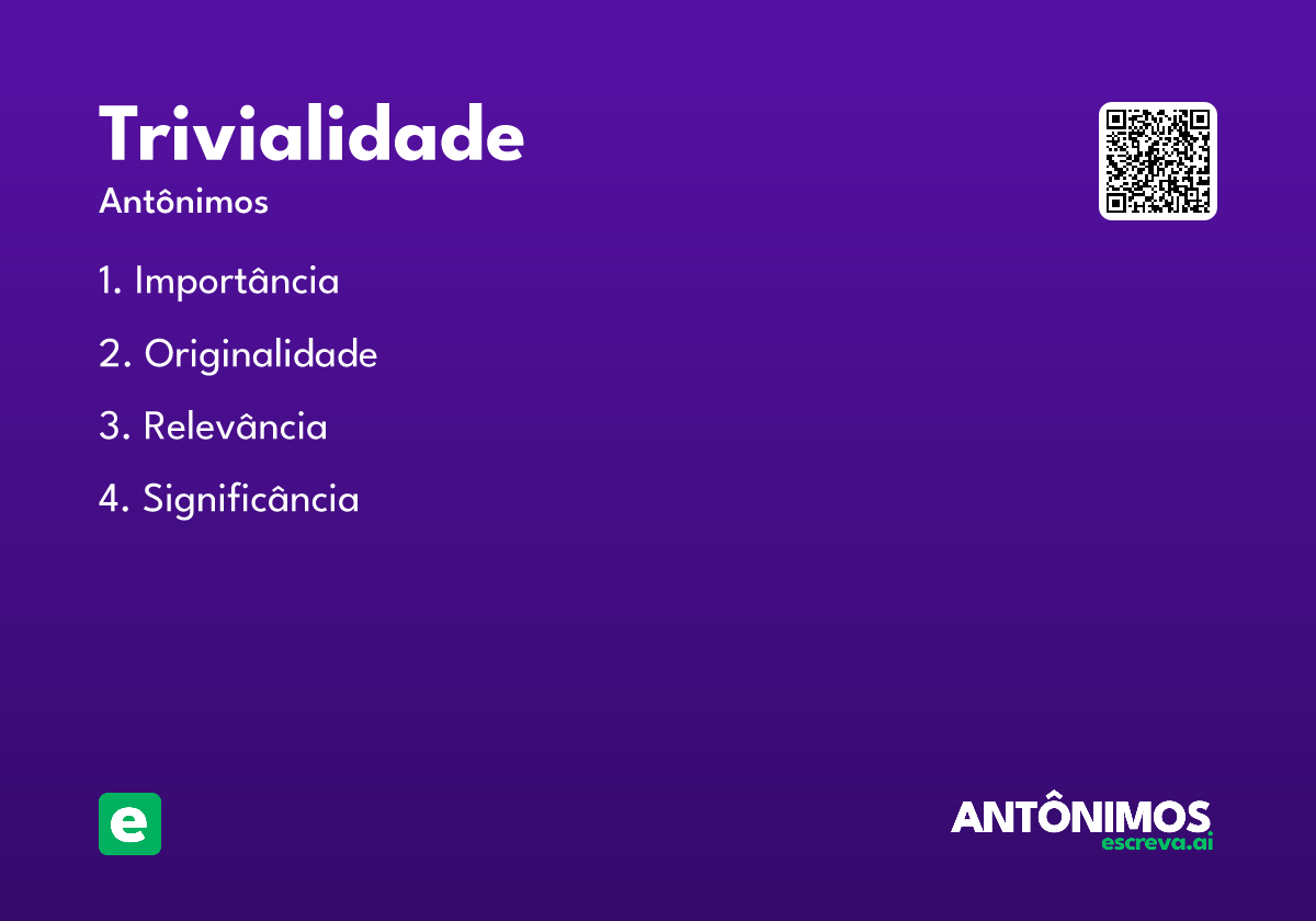trivialidade