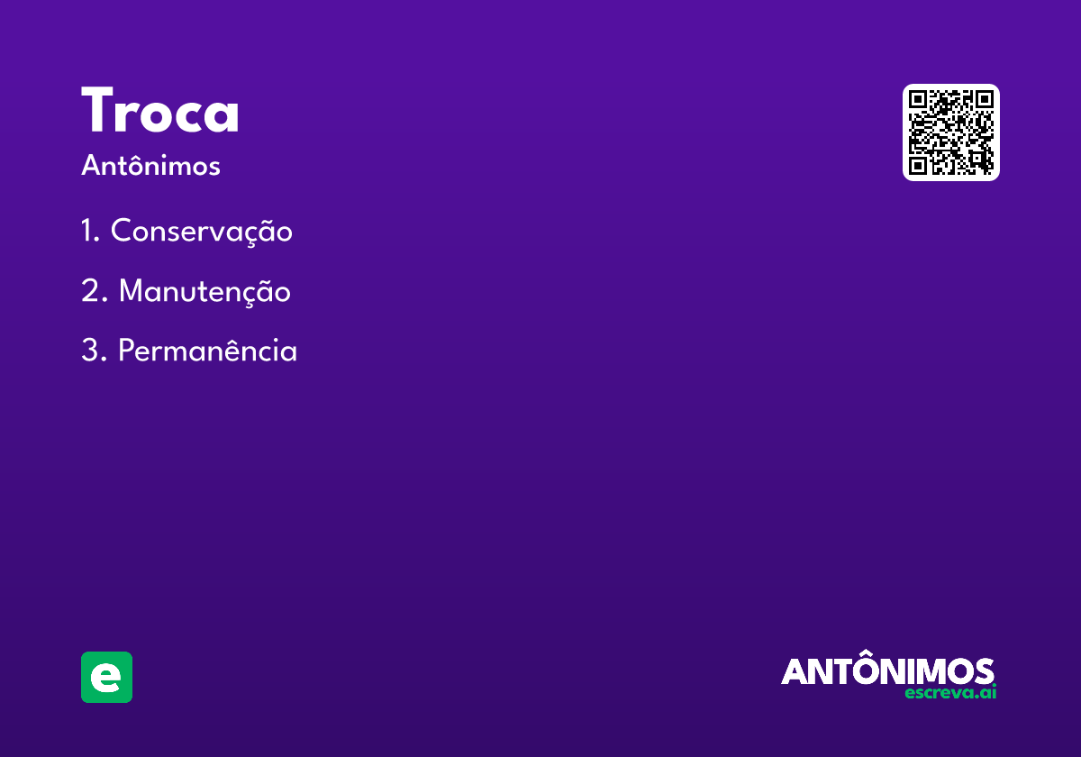 troca