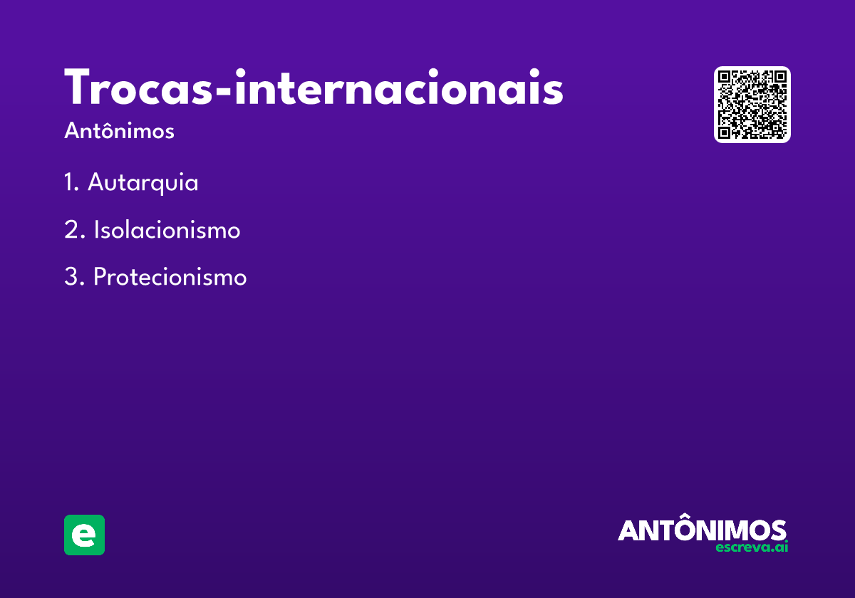 trocas-internacionais