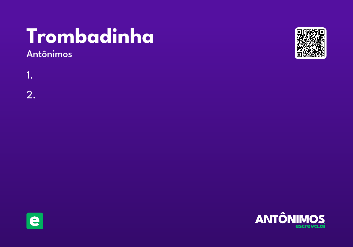 trombadinha