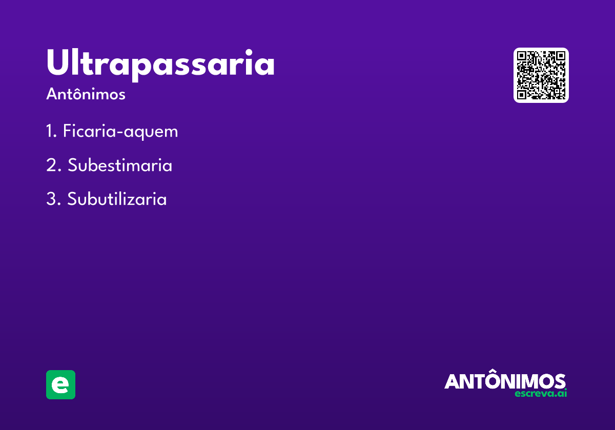 ultrapassaria