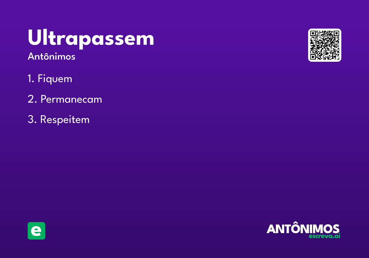 ultrapassem