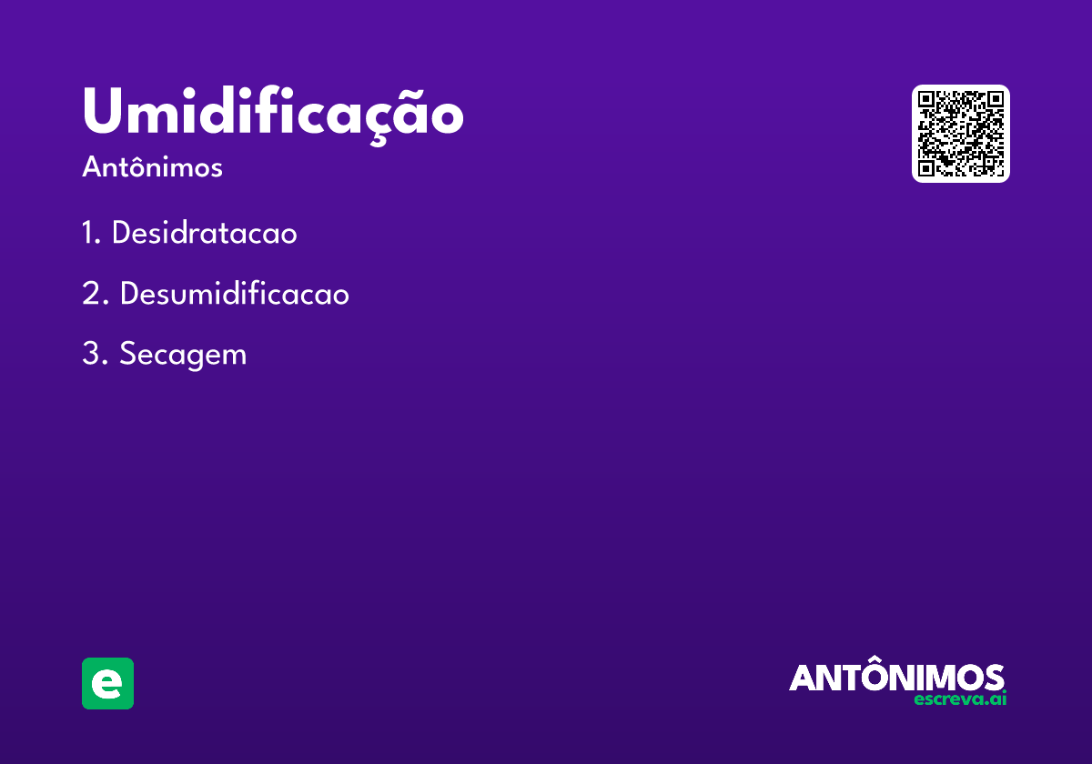 umidificação