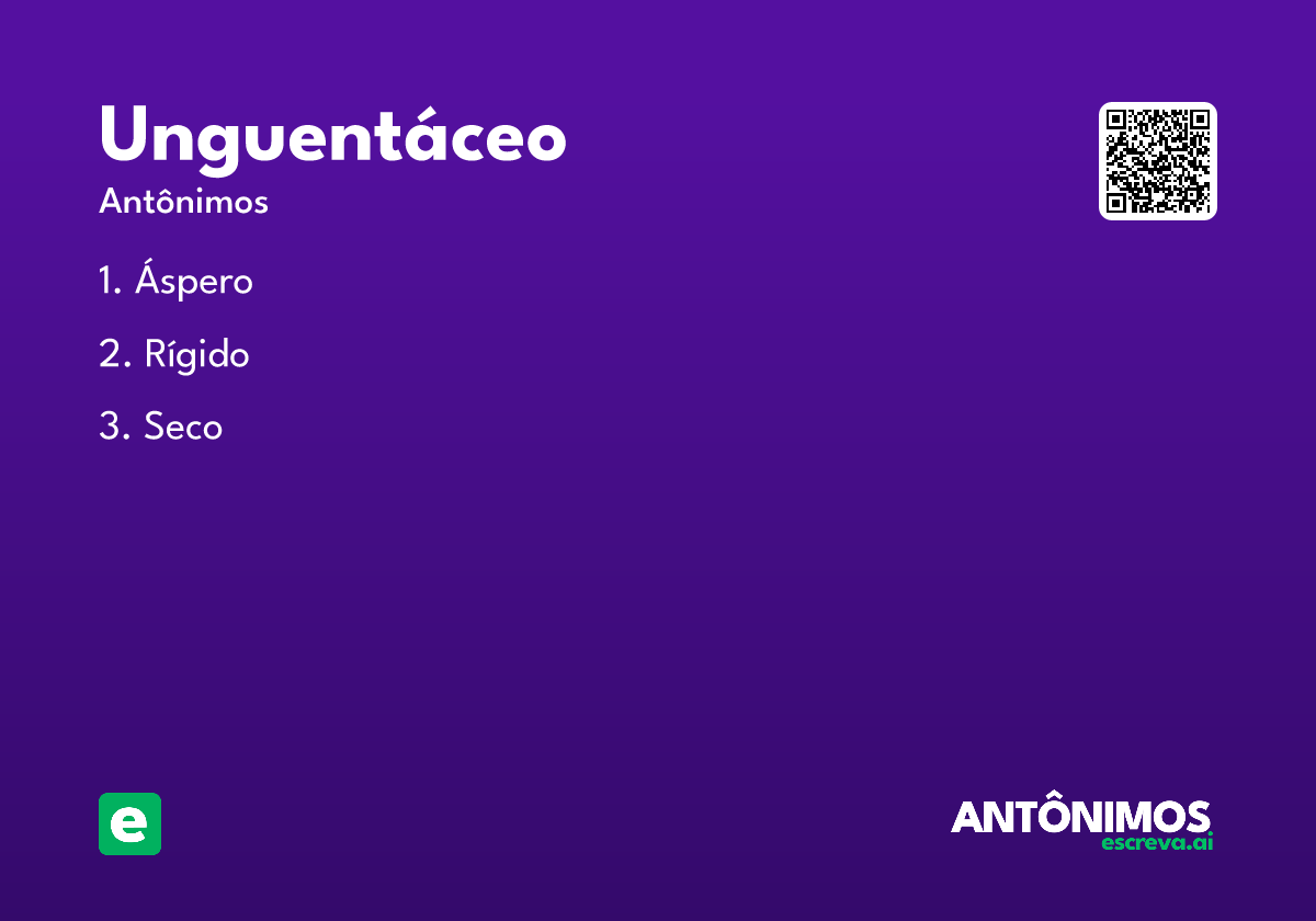 unguentáceo