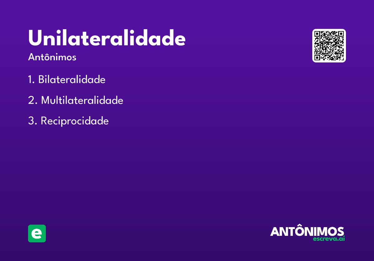 unilateralidade