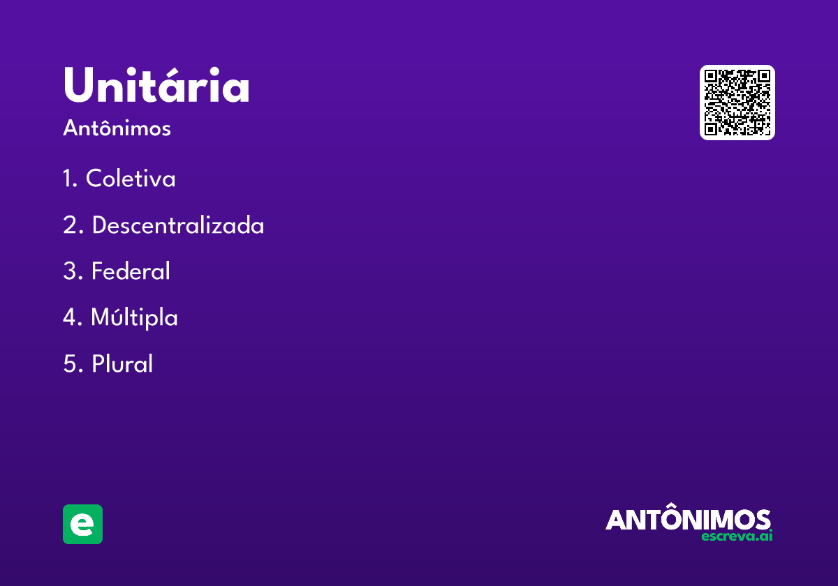 unitária
