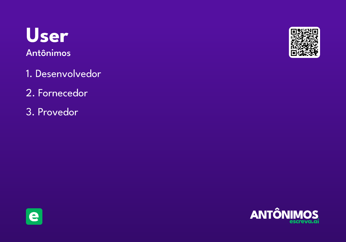 user