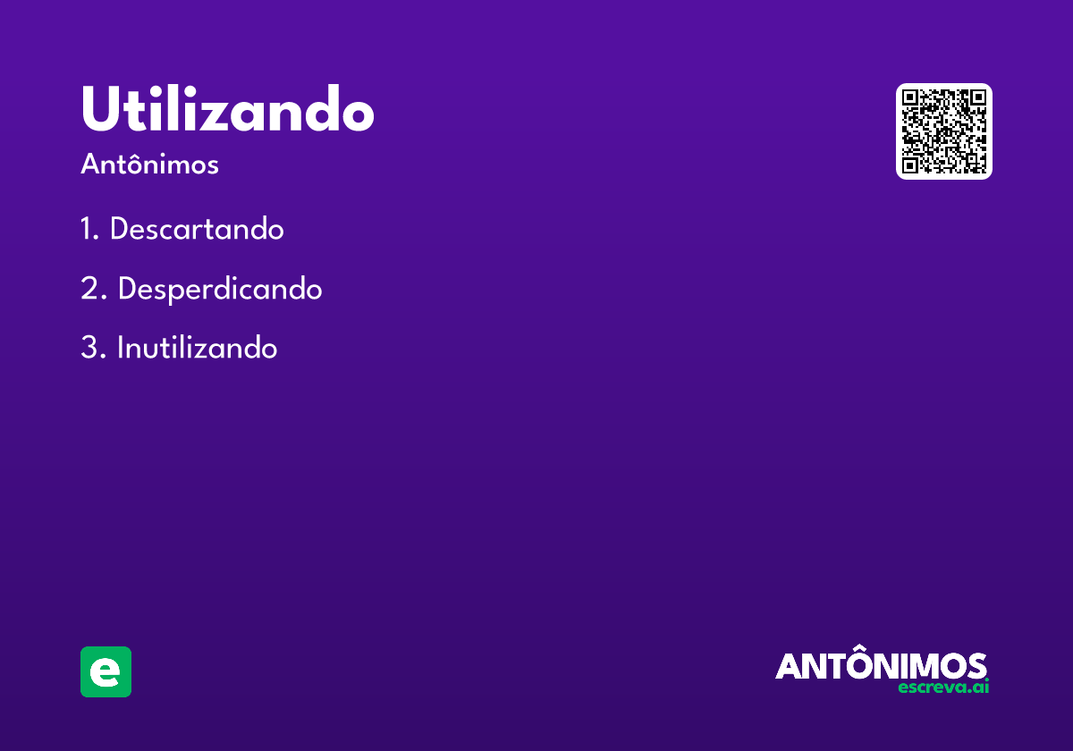 utilizando