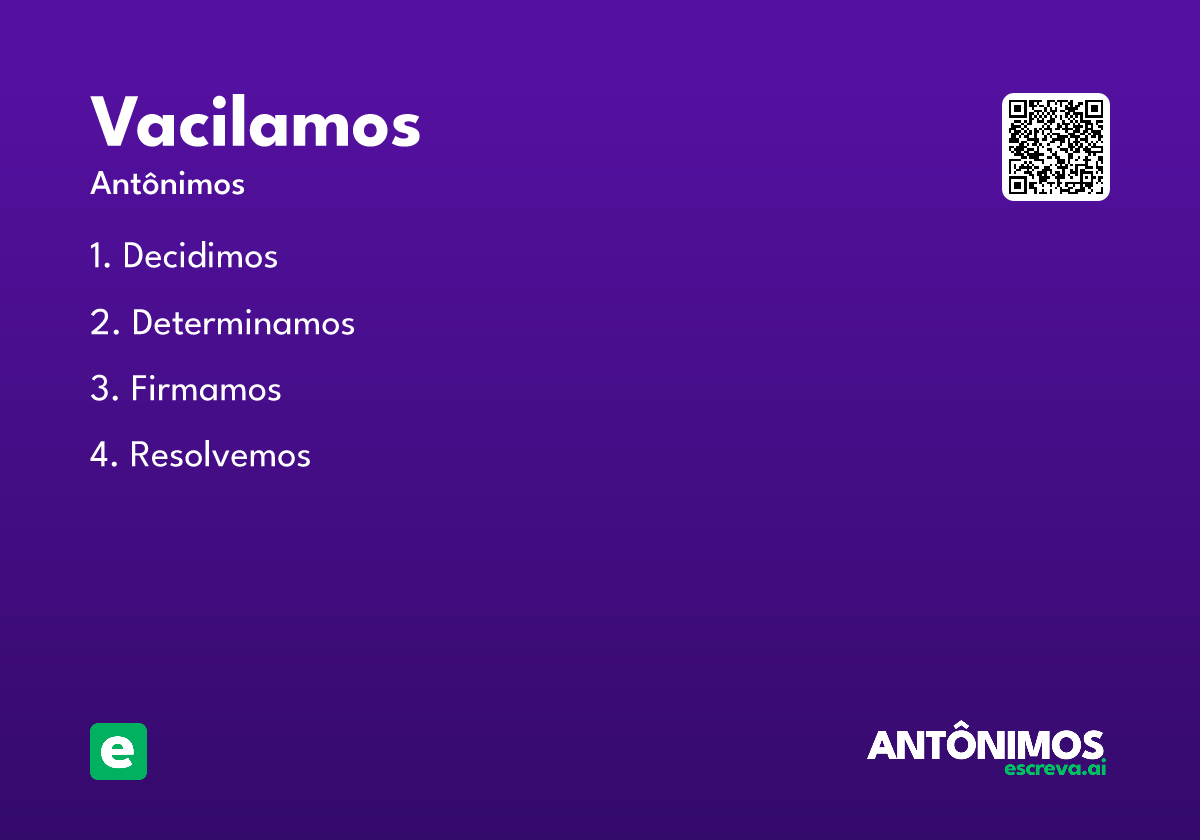 vacilamos