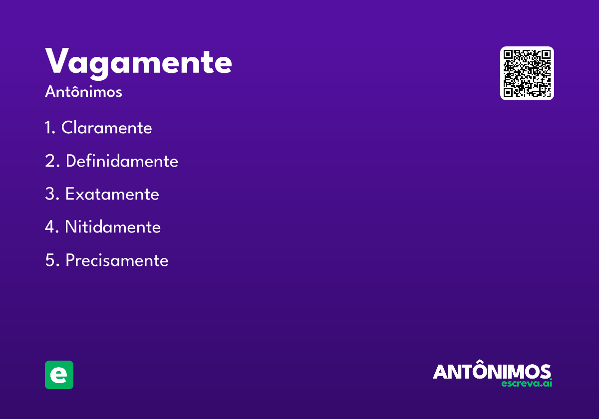 vagamente
