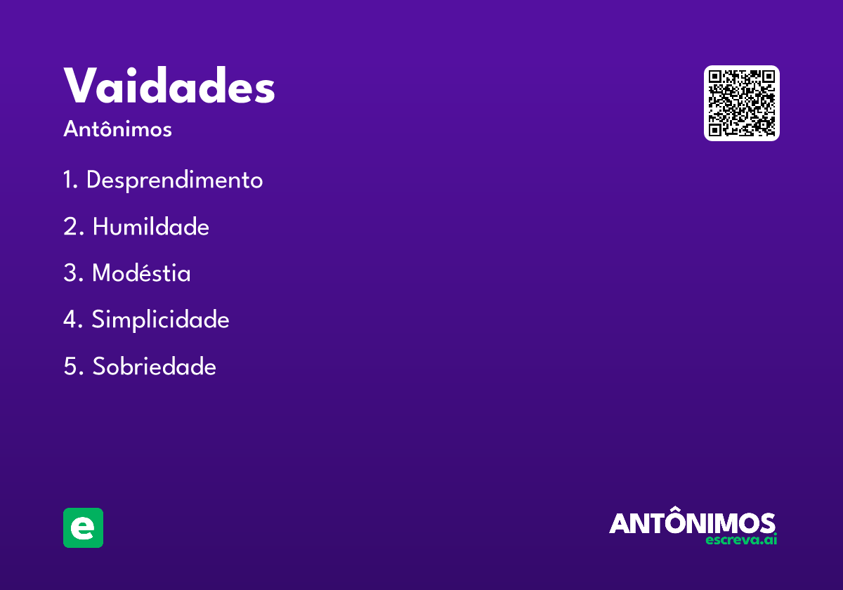 vaidades