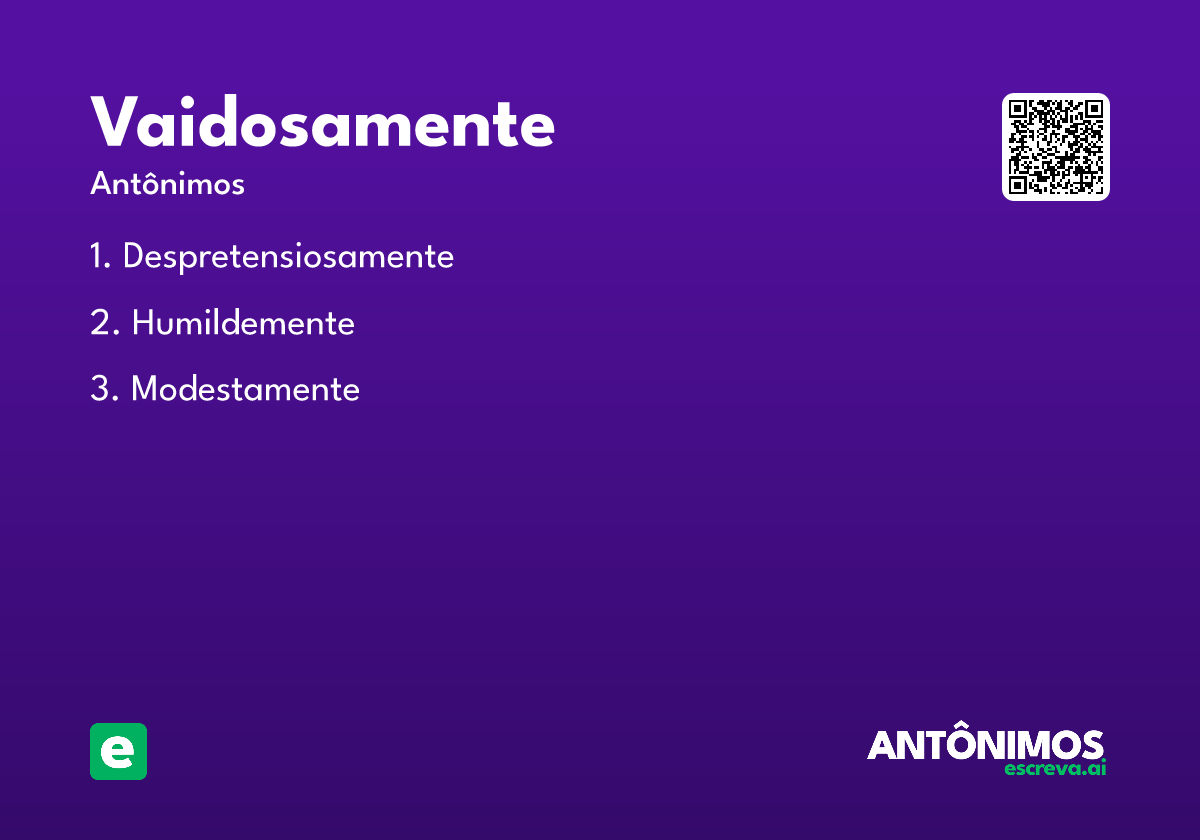 vaidosamente
