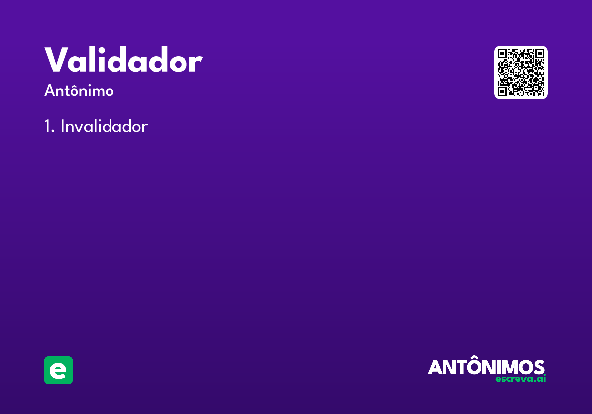 validador