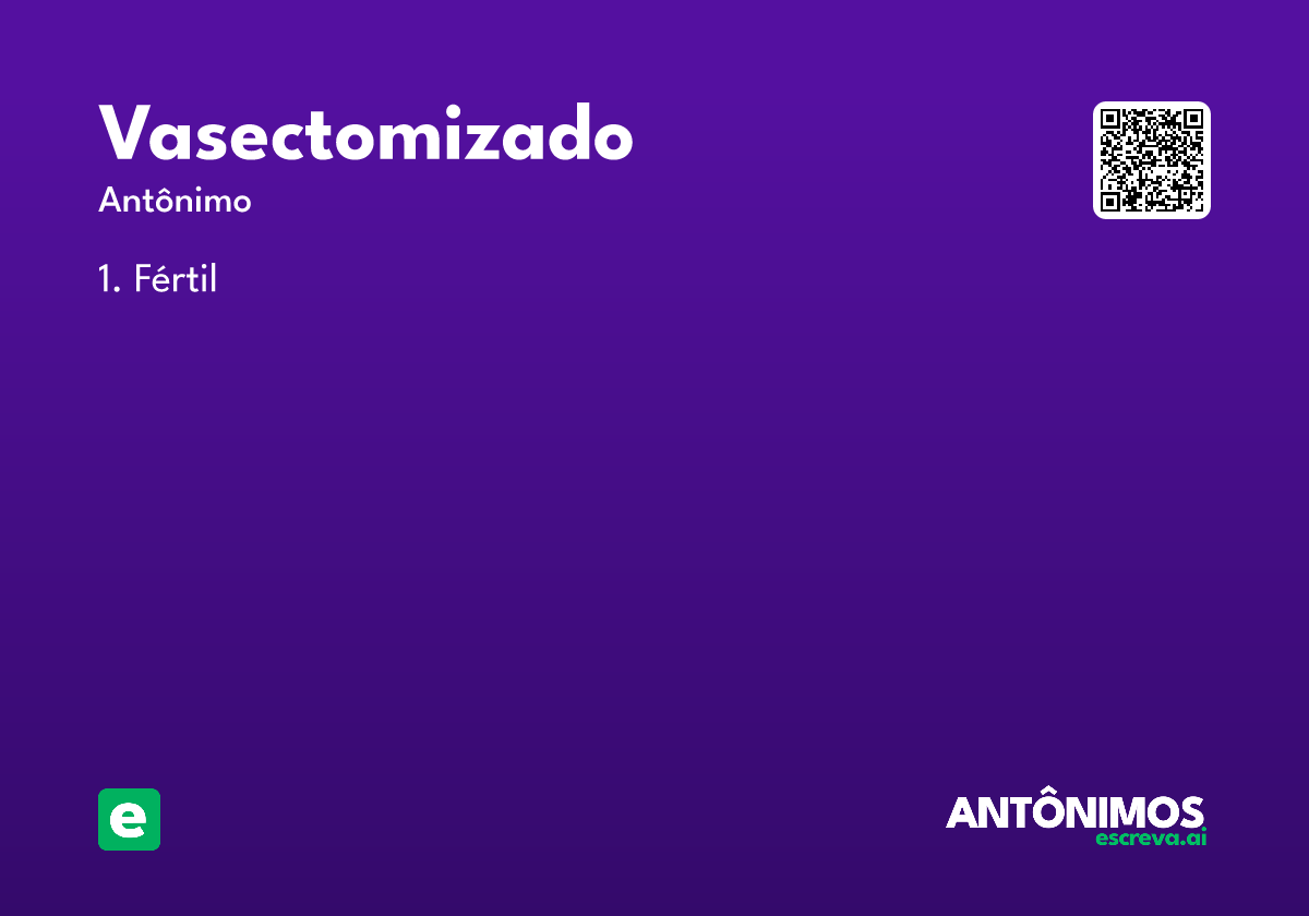 vasectomizado
