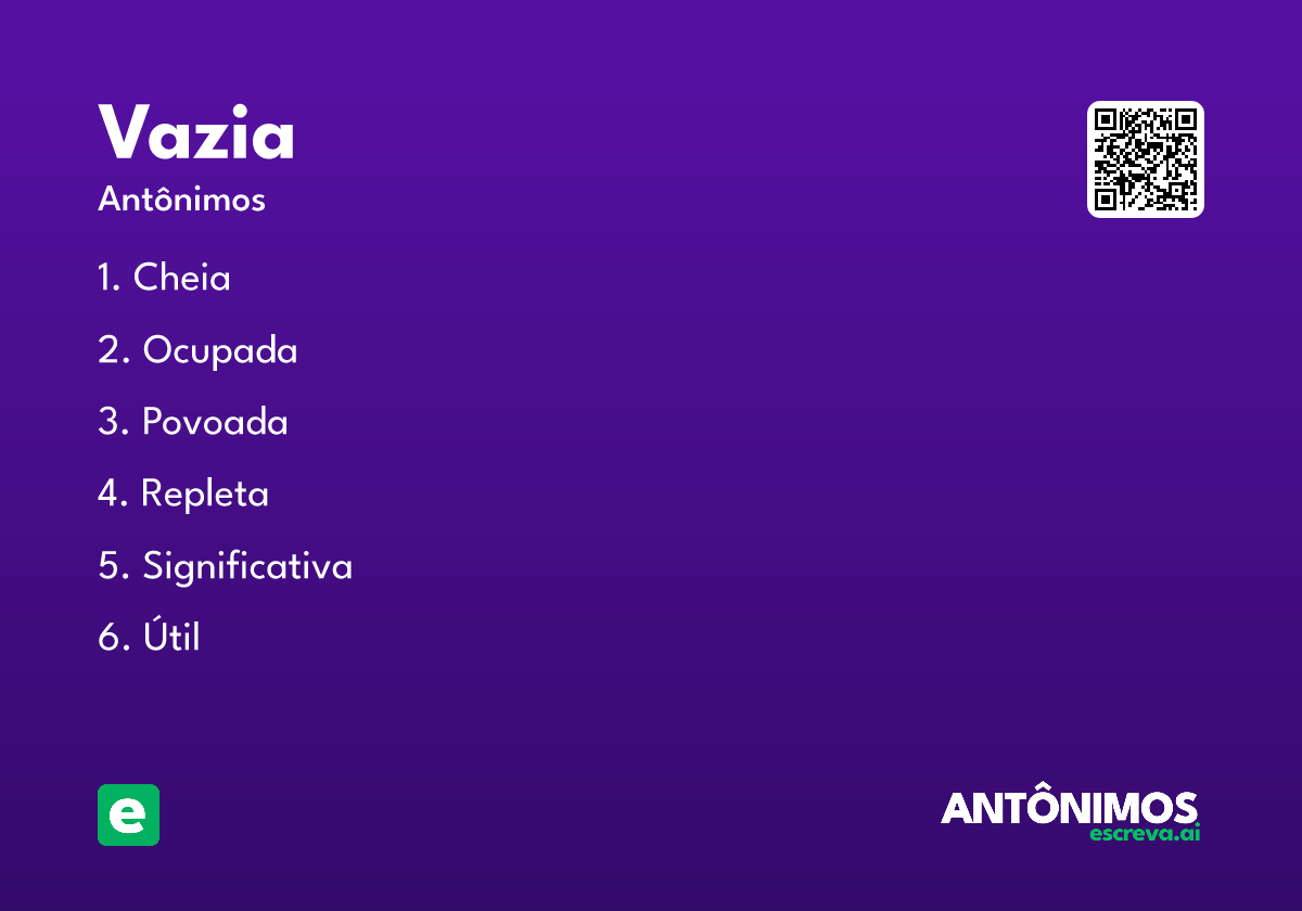 vazia