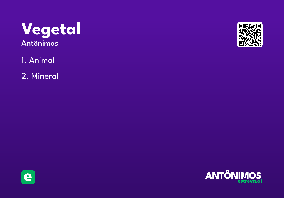 vegetal