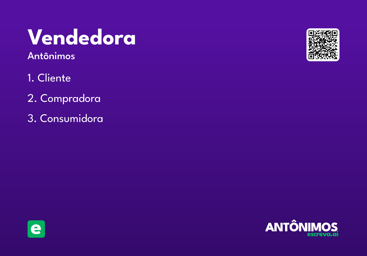 vendedora