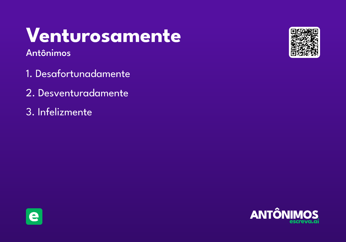 venturosamente