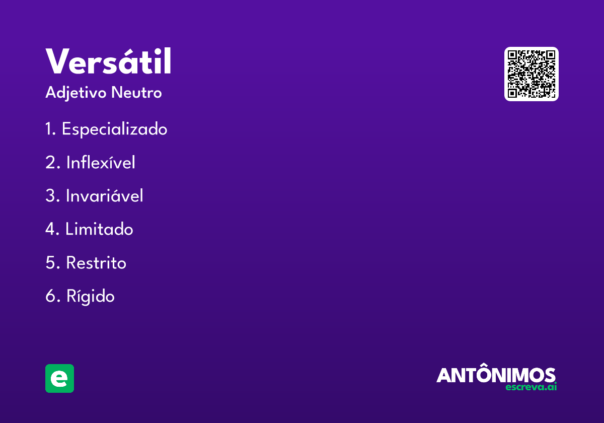 versátil