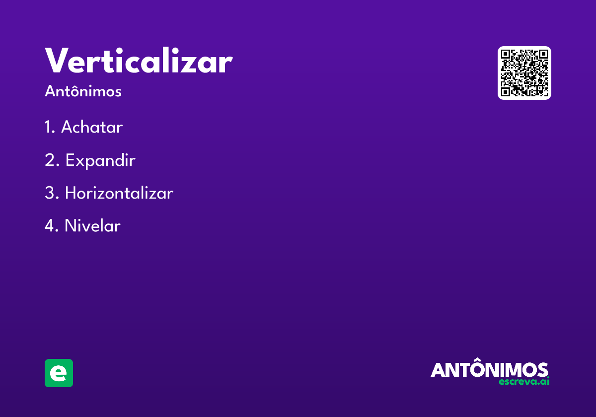 verticalizar