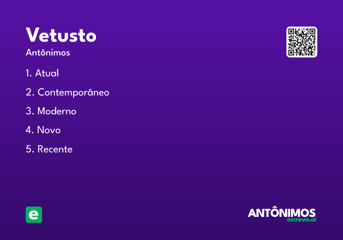 vetusto