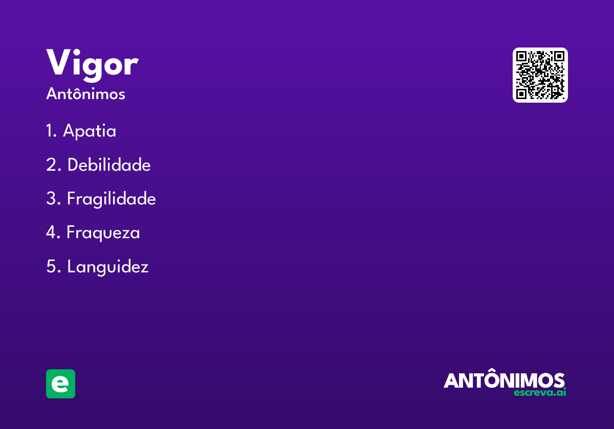 vigor