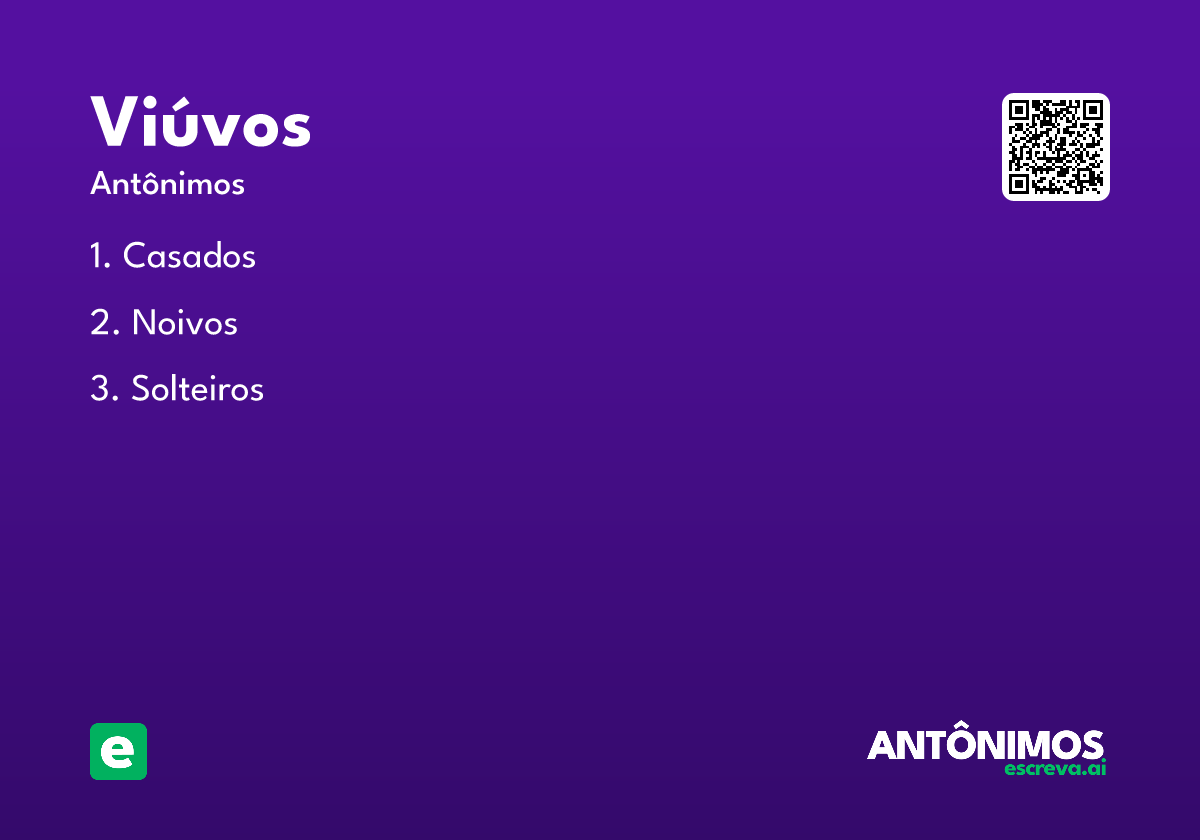 viúvos
