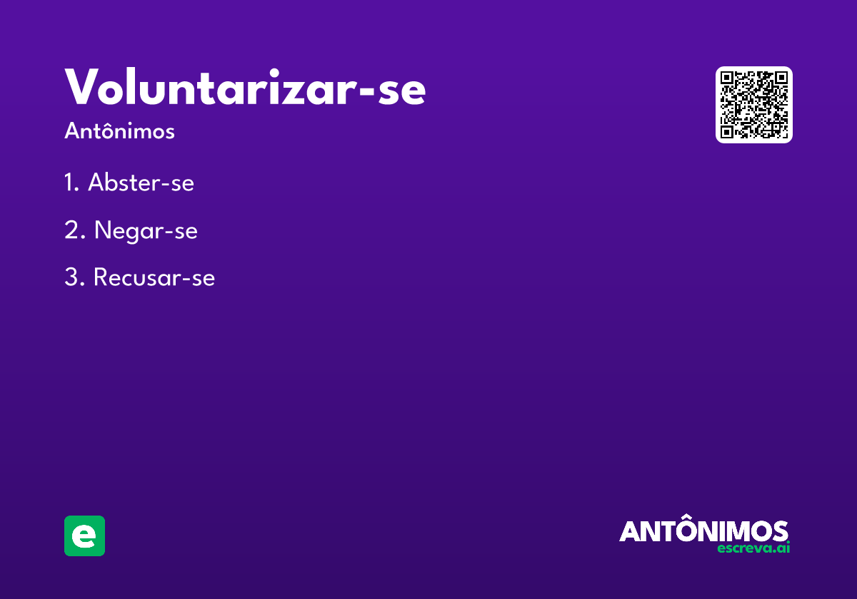 voluntarizar-se