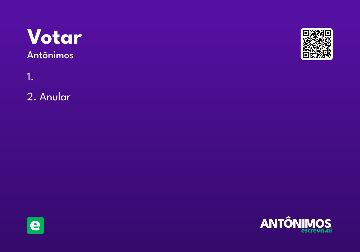 votar
