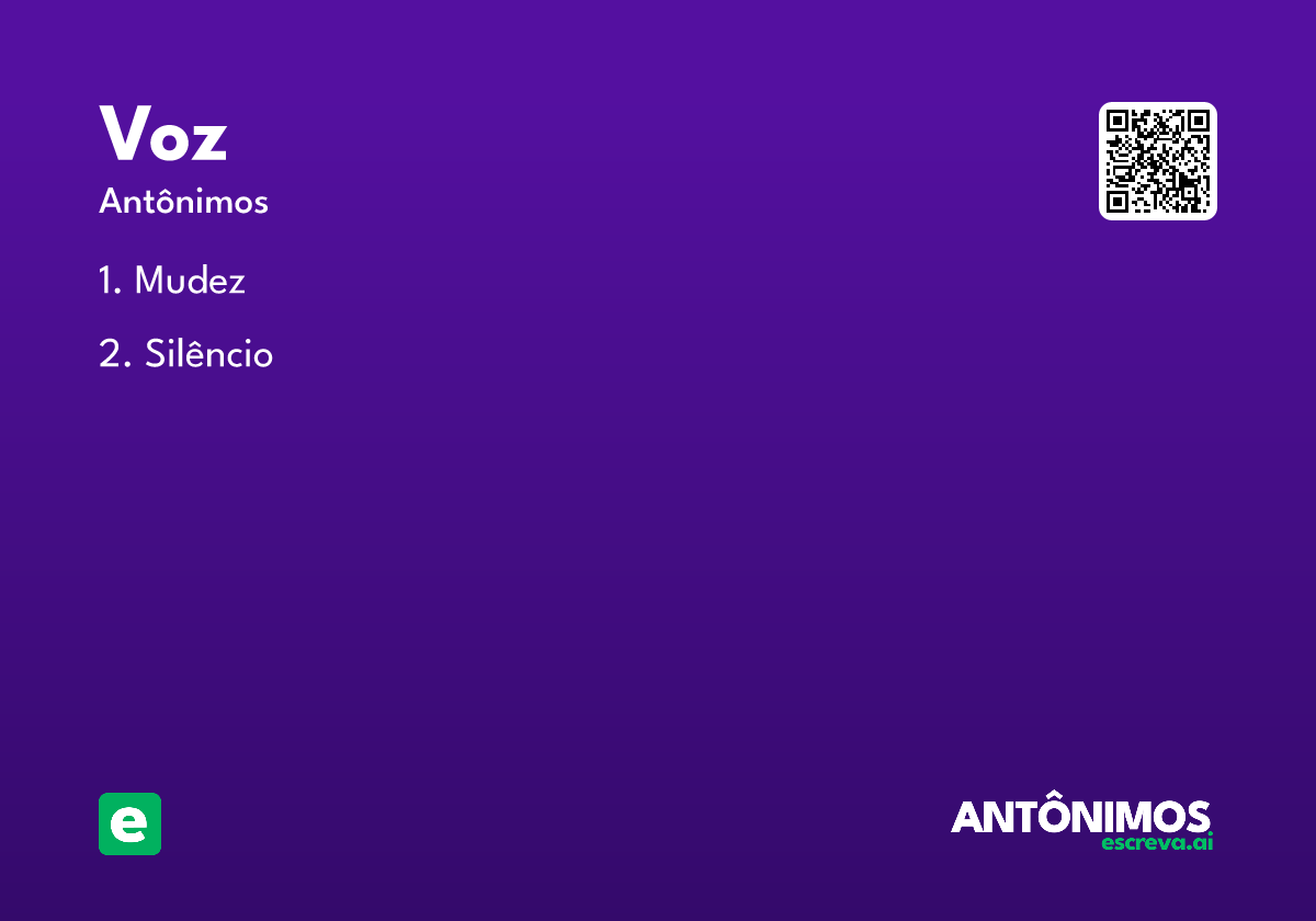 voz