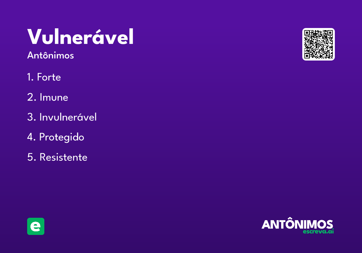 vulnerável