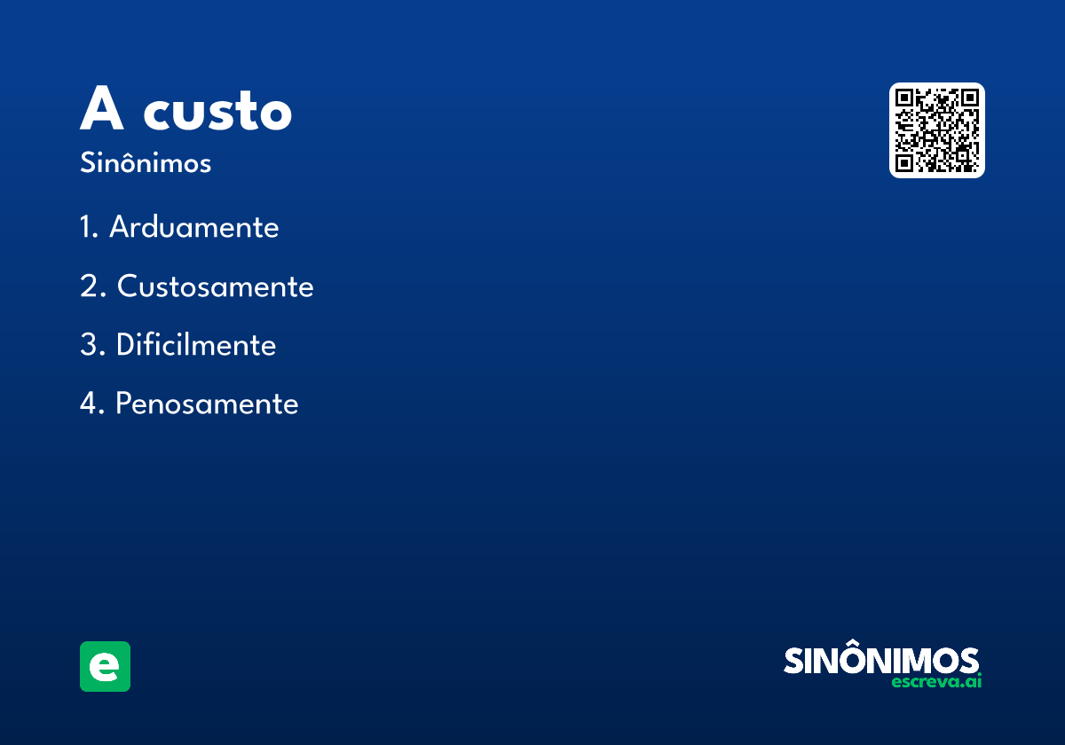 a custo