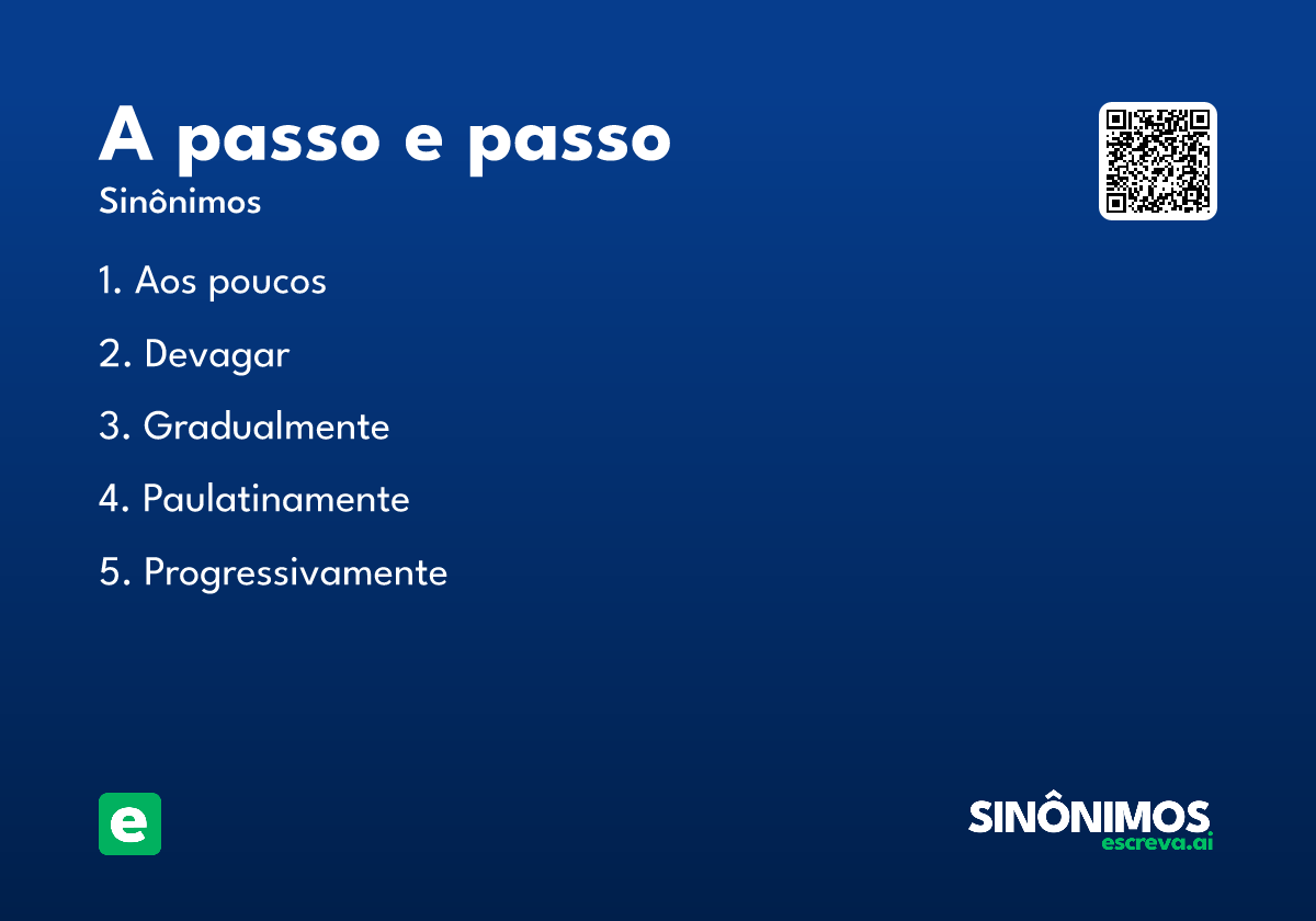 a passo e passo