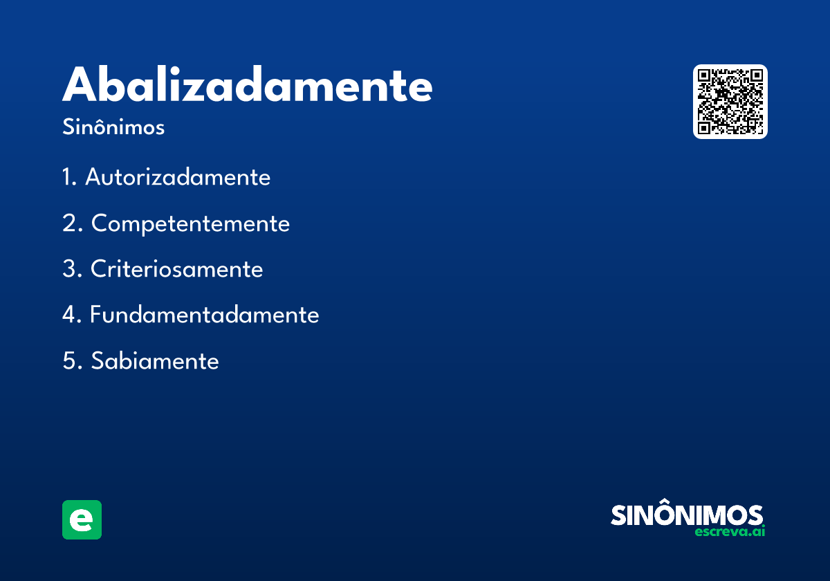 abalizadamente