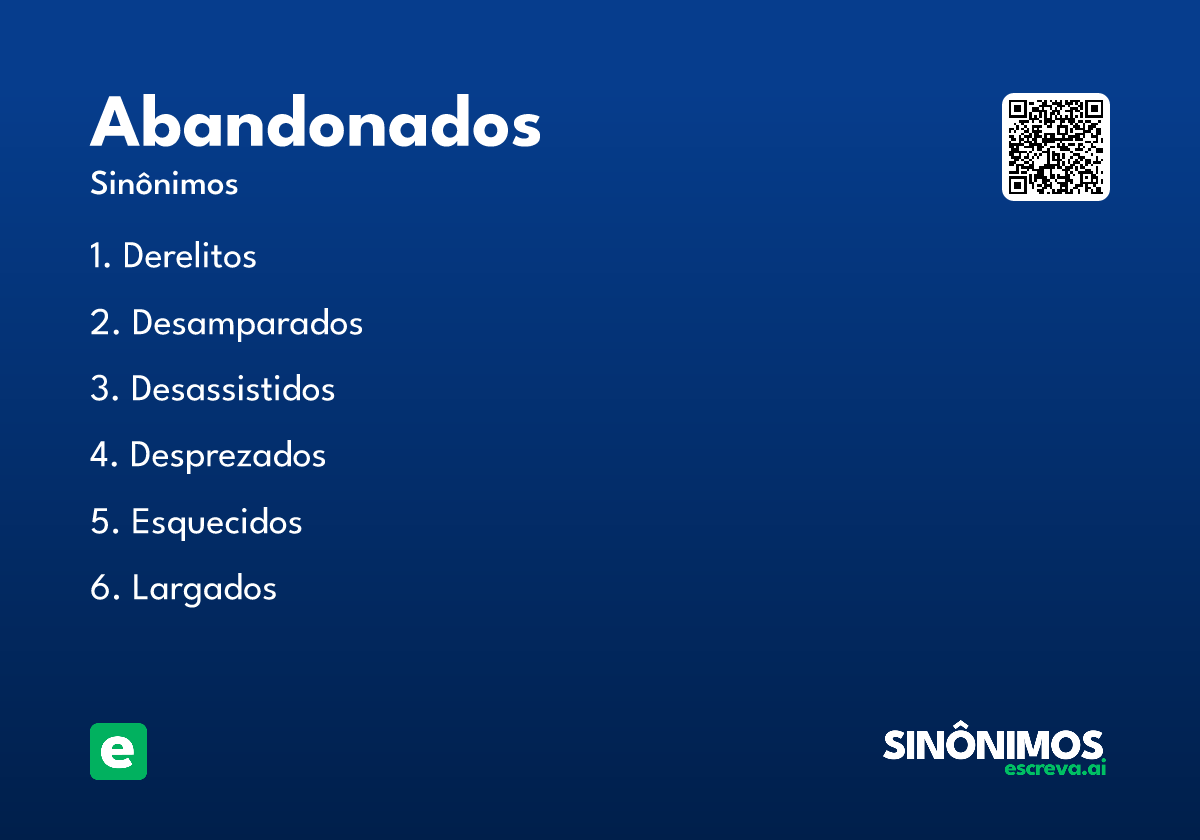 abandonados