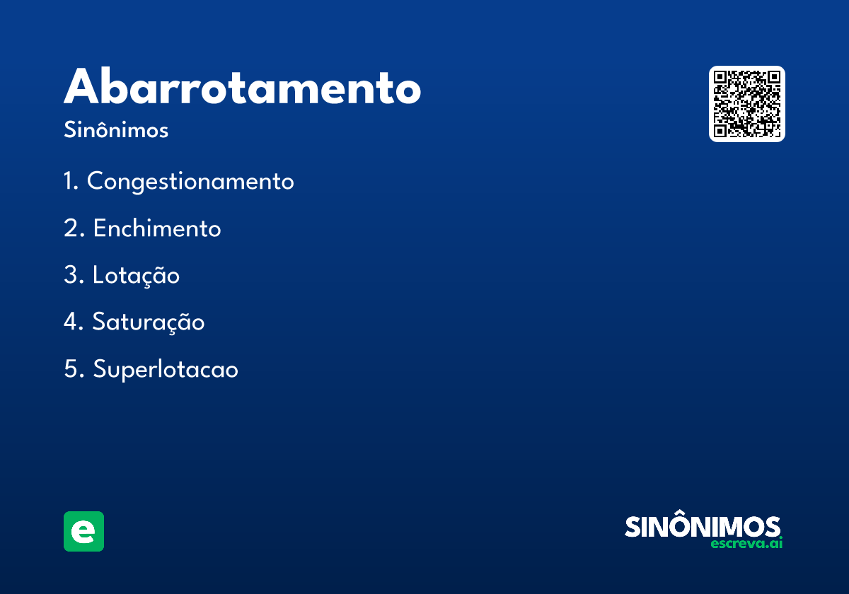 abarrotamento