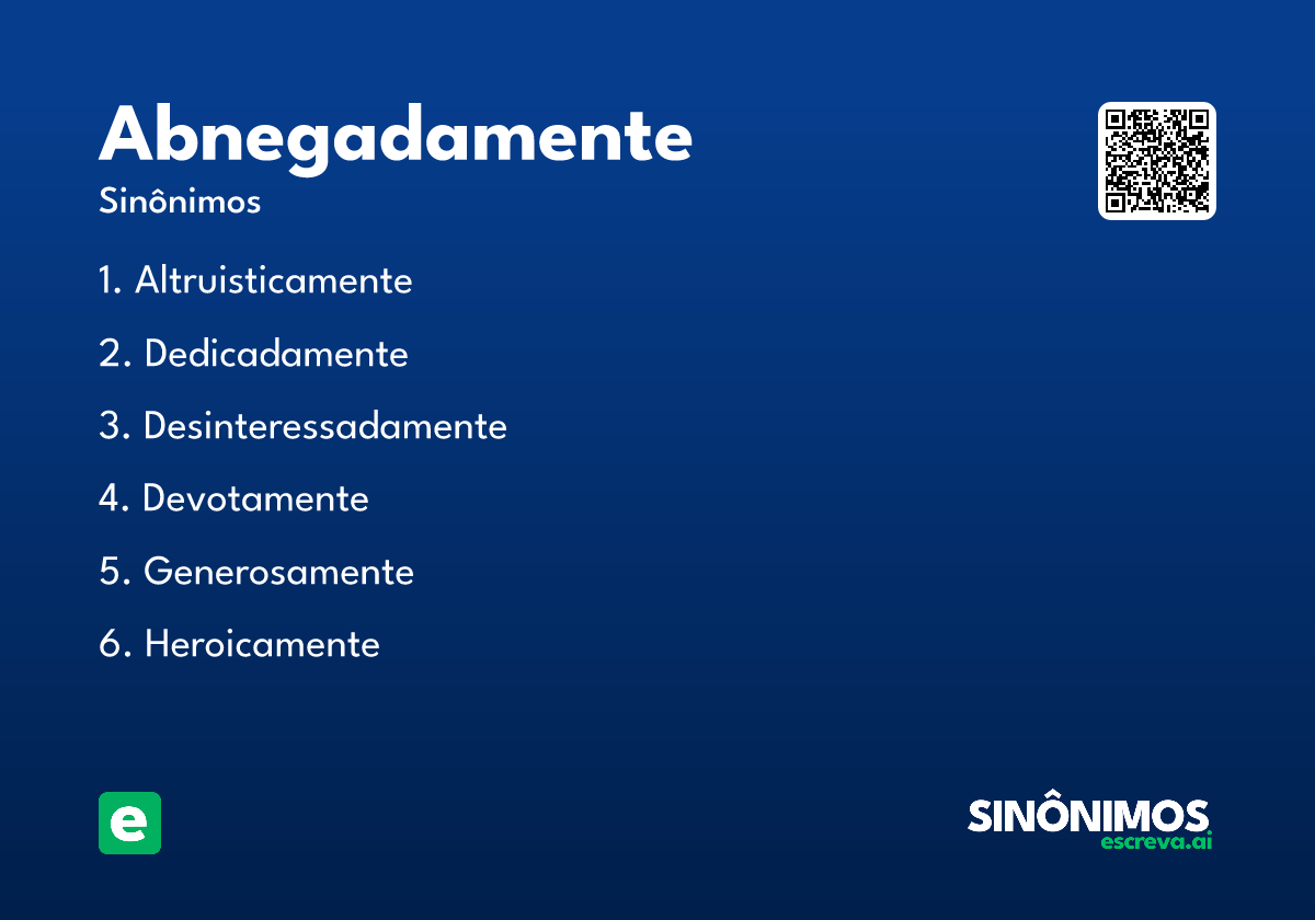 abnegadamente
