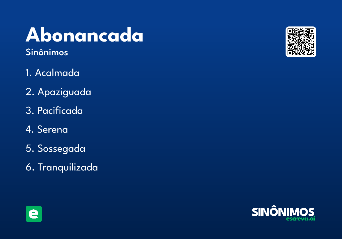 abonancada