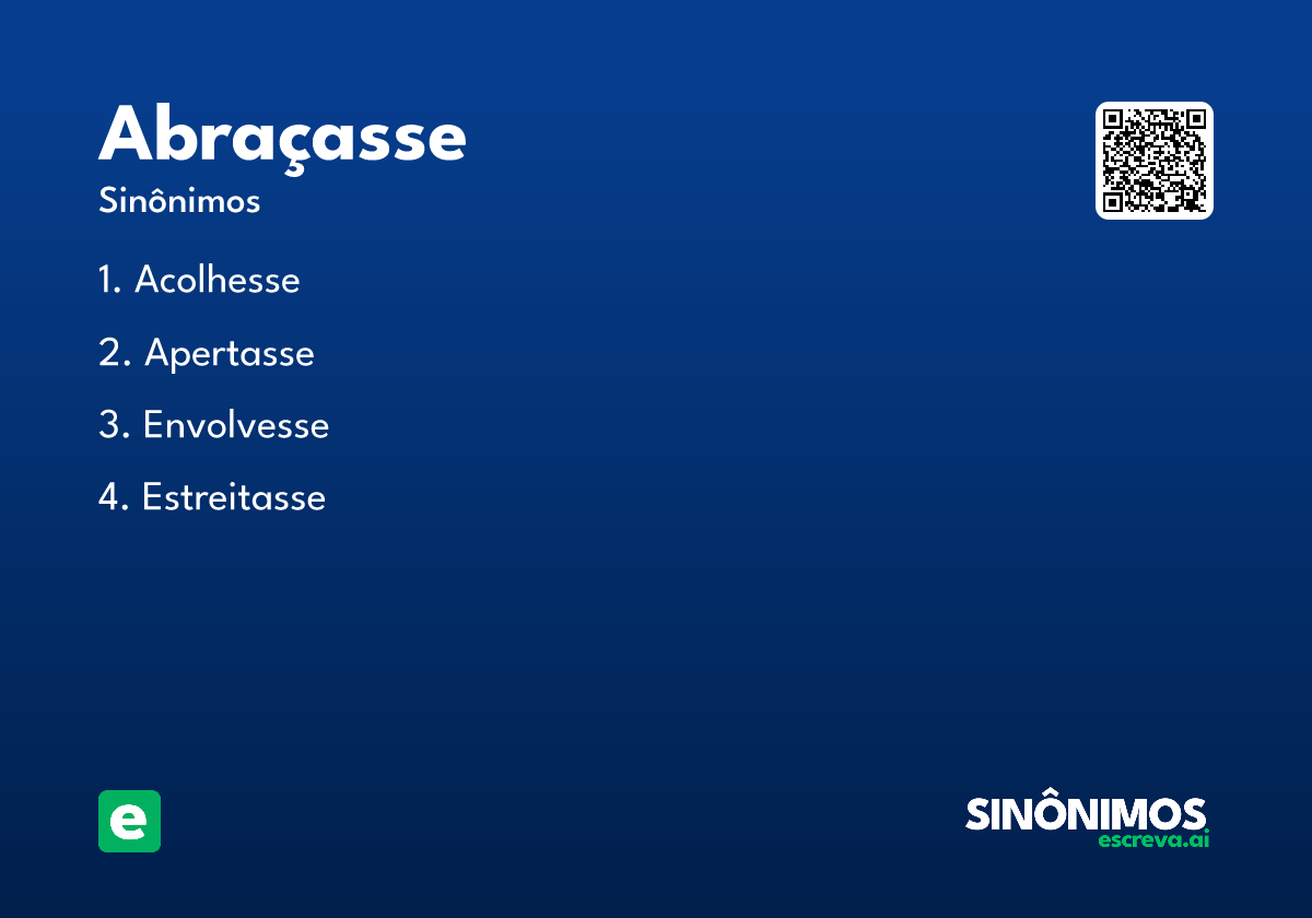 abraçasse