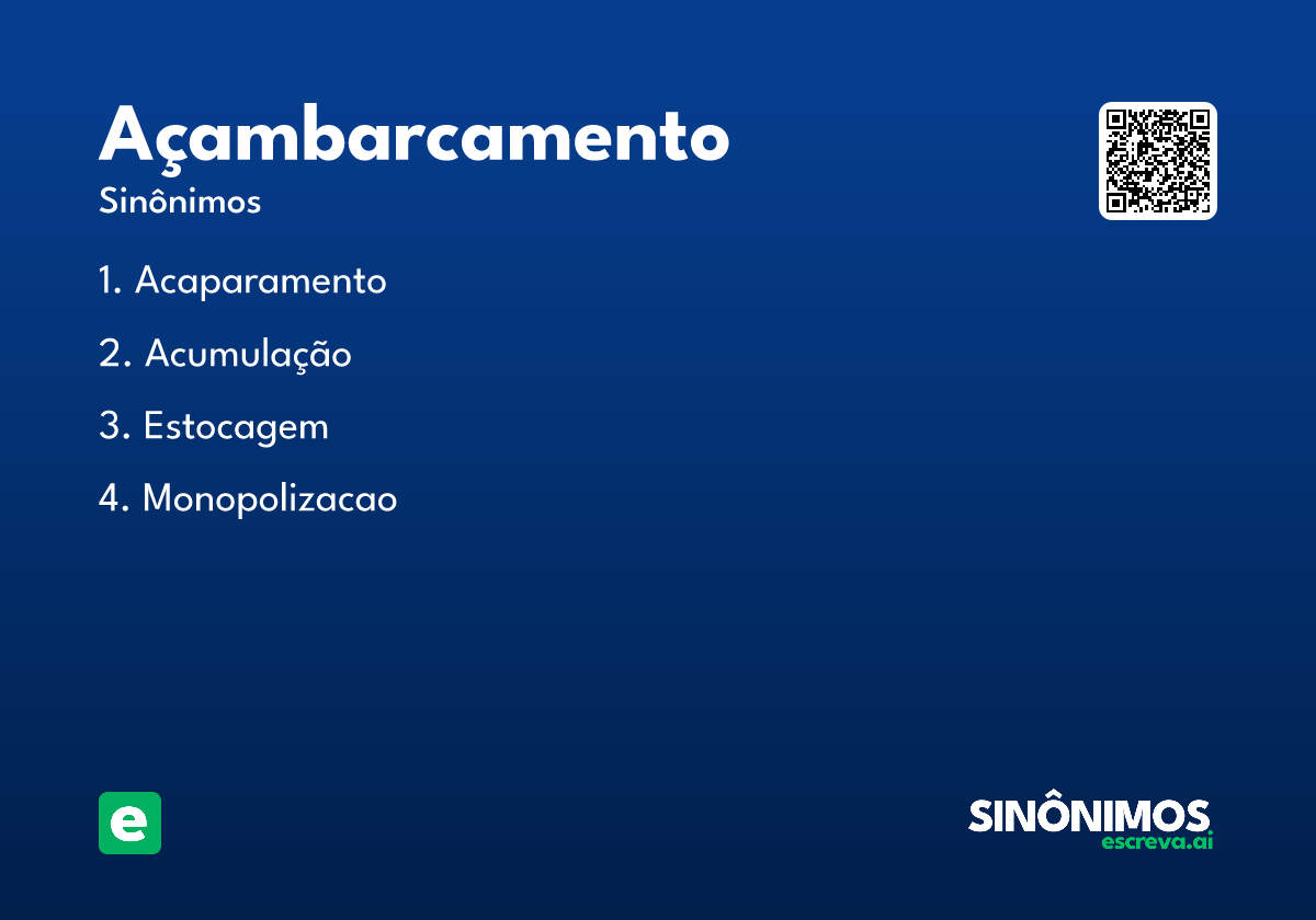 açambarcamento