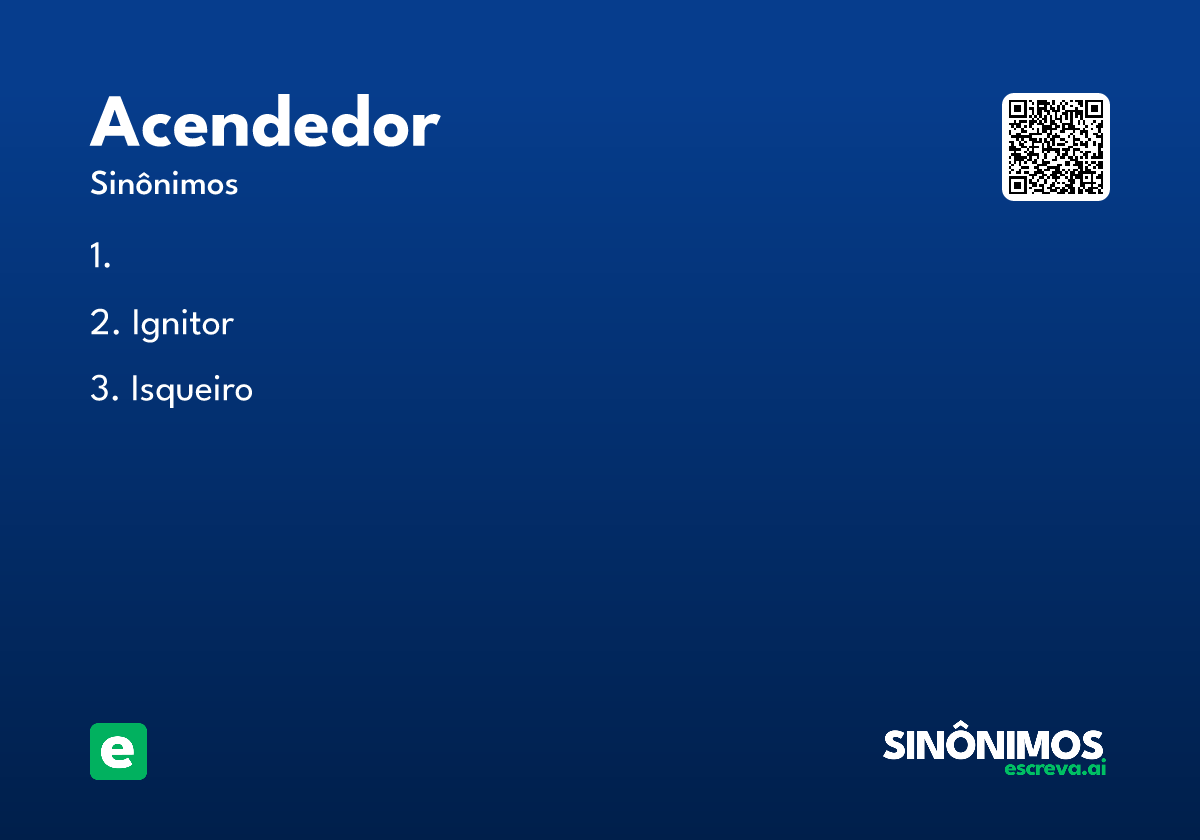 acendedor